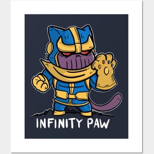 Infinity Paw Posters and Art